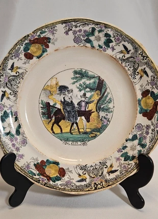 Antiguo plato Choisy-le-Roy. "Assiette parlante" XIXsiglo, marque: Choisy le Roi, état: Très bon état, 42,00 €, 44,80 € Protection acheteurs incluse