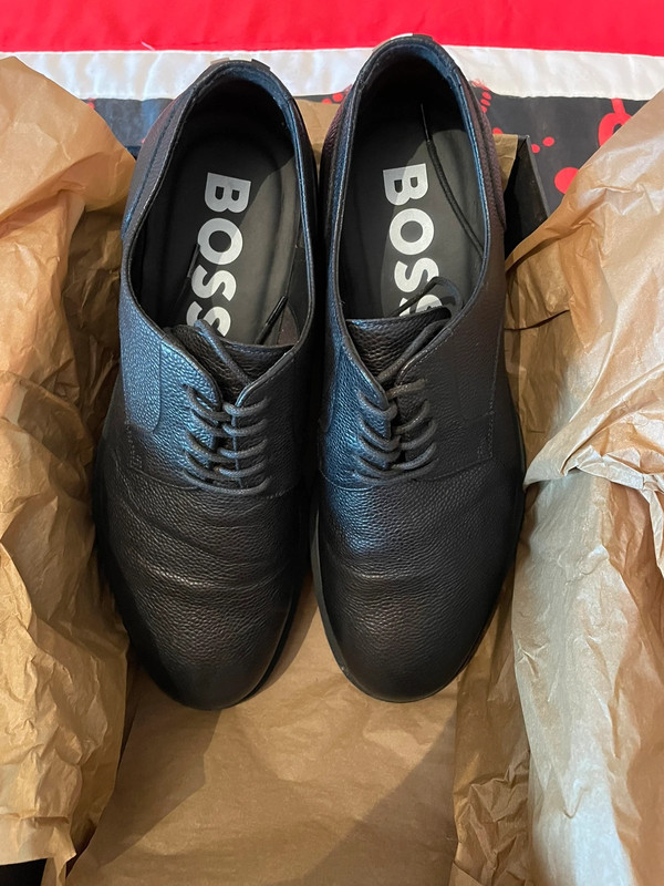 Black Derby Hugo Boss Shoes 1