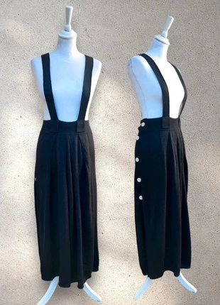 Jupe longue à bretelles 100 % laine Giuliana Cornacchia 42/44, marque: Giuliana Cornacchia, état: Très bon état, taille: XL / 42 / 14, 50,00 €, 53,20 € Protection acheteurs (Pro) incluse