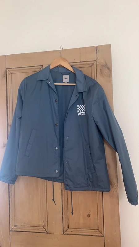 Vans 2025 blue windbreaker
