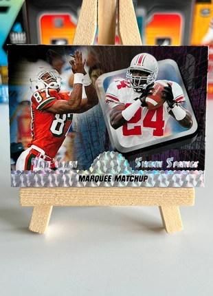 Yatil Green / Shawn Springs 1997 Press Pass - Marquee Matchup #MM 8, brand: Press Pass, condition: Very good, €1.00, €1.75 includes Buyer Protection