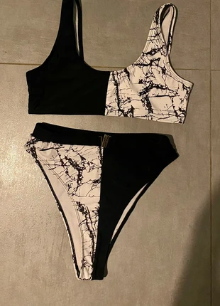 Maillot noir et blanc, marca: Shein, estado: Nuevo sin etiquetas, tamaño: M / 38 / 10, 3,00 €, 3,85 € Protección al comprador incluida