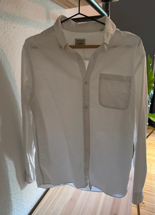 Weißes Hemd Jack & Jones, marque: Jack & Jones, état: Bon état, taille: L, 3,00 €, 3,85 € Protection acheteurs incluse