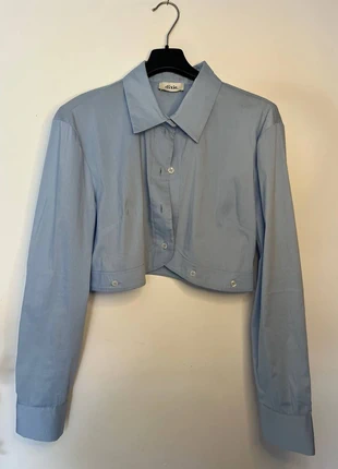 Camicia celeste cropped Dixie taglia M, marke: Dixie, zustand: Neu, größe: M / 38 / 10, 8,00 €, 9,10 € inklusive Vinted-Käuferschutz