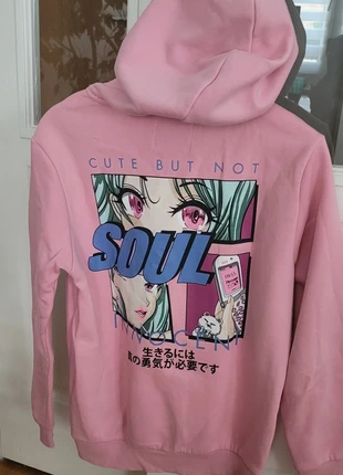 Sweet à capuche manga Bershka, brand: Bershka, condition: Very good, size: XS, €15.00, €16.45 includes Buyer Protection