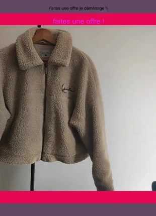 #blouson #karlkani #beige #M #metalsignature, marke: Karl Kani, zustand: Gut, größe: M, 120,00 €, 126,70 € inklusive Vinted-Käuferschutz