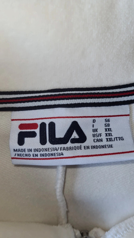 Fila Soft Touch Track Suit Top. Very Retro Similar To Worn In Sopranos ...