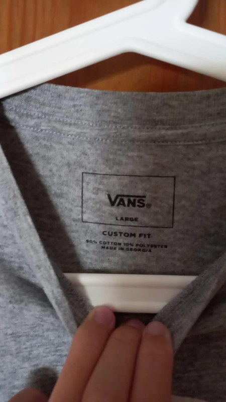 Camisa vans plata sales