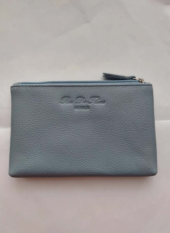 Pochette sale azzurro polvere