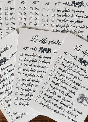 Le défi photos en 15 exemplaires, marque: animation mariage, état: Très bon état, 9,90 €, 11,10 € Protection acheteurs (Pro) incluse