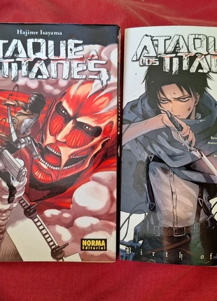 Cómic Manga Attack On Titans SNK - 2 tomos, estado: Muy bueno, 12,00 €, 13,30 € Protección al comprador incluida
