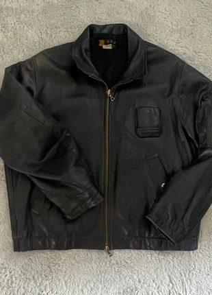 Manteau Aviateur Vintage en Cuir véritable -taille M, marque: Unique Vintage, état: Satisfaisant, taille: M, 55,00 €, 58,45 € Protection acheteurs incluse
