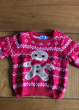 Pull de Noël 9 mois Tibiscuit, brand: Mots d'enfants, condition: Very good, size: 6-9 months / 68 cm, €3.00, €3.85 includes Buyer Protection