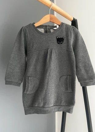 Robe sweat grise, marca: Kid Kanai, estado: Muy bueno, tamaño: 3 años / 98 cm, 1,50 €, 2,28 € Protección al comprador incluida