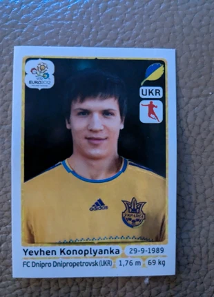Euro 2012 Yevhen Konoplyanka, marque: Panini, état: Neuf sans étiquette, 2,00 €, 2,80 € Protection acheteurs incluse