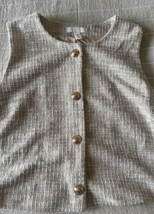 Top à boutons H&M, marque: H&M, état: Très bon état, taille: S / 36 / 8, 10,00 €, 11,20 € Protection acheteurs incluse