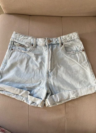 Short bleu ciel, brand: Stradivarius, condition: New without tags, size: M / 38 / 10, €7.00, €8.05 includes Buyer Protection