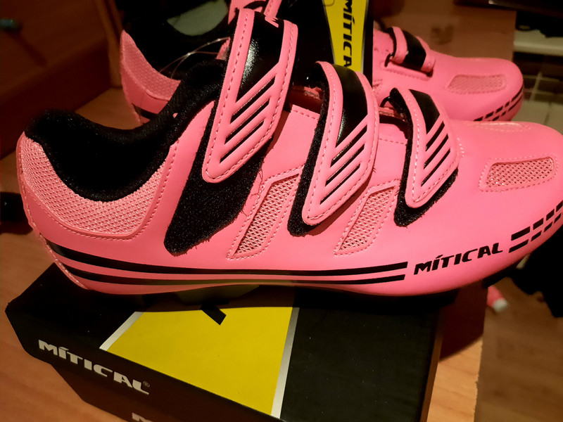Nuevas zapatillas ciclismo talla 38 rosa neón - Vinted