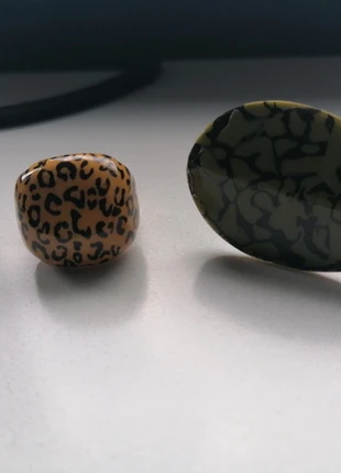 Lot de 2 bagues, état: Neuf sans étiquette, taille: Ajustable, 5,00 €, 5,95 € Protection acheteurs incluse