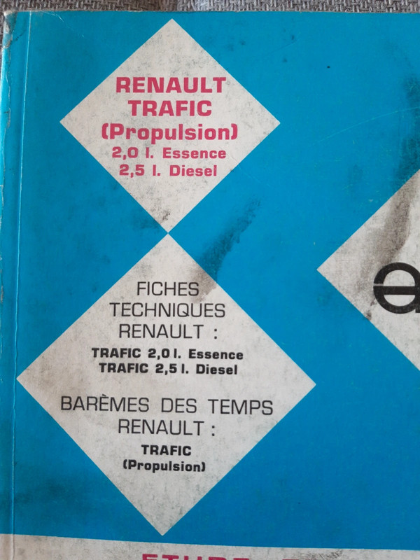 Description du véhicule Renault Trafic 2 - Encyclopédie automobile