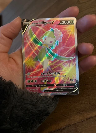 Carte Pokémon full art hisuian lilligant V, brand: Pokémon, condition: Very good, €20.00, €21.70 includes Buyer Protection