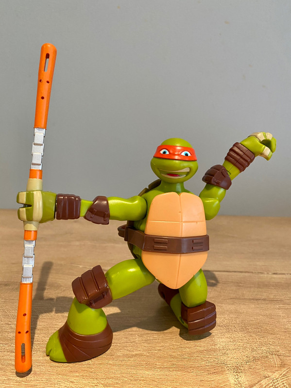 Jouet giochi preziosi les tortues ninja, Figurine articulée tortues ninja,  Personnage tortue ninja