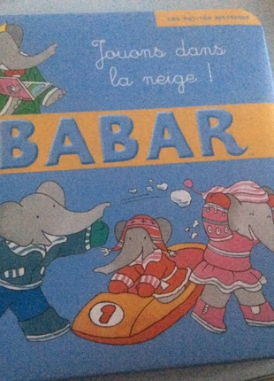 Livre Babar jouons dans la neige , marca: Babar, estado: Muy bueno, tamaño: 24-36 meses / 92 cm, 3,00 €, 3,85 € Protección al comprador incluida