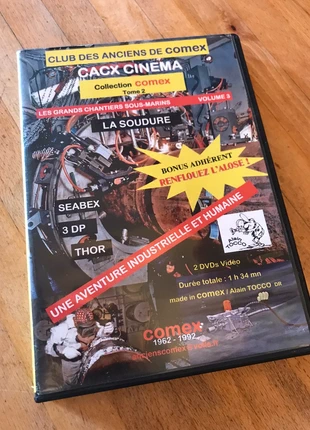 Double DVD Club des Anciens de Comex - Thor - Seabex - 3 DP - Renflouez l'Alose, staat: Heel goed, € 70,00, € 74,20 inclusief Kopersbescherming Pro