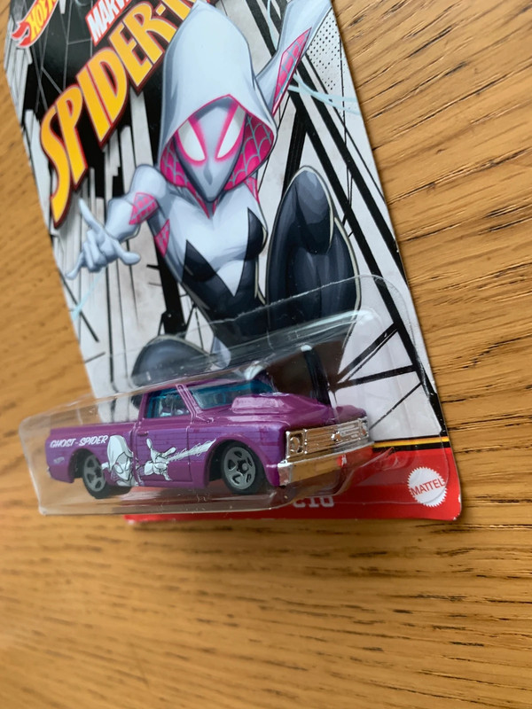 Hot Wheels Disney Marvel Spider Man Ghost Spider Chevy Car Vinted