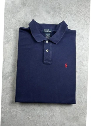 Polo Ralph Lauren homme coton piqué | Bleu marine logo brodé rouge | Taille S, marca: Ralph Lauren, estado: Bueno, tamaño: S, 18,00 €, 19,60 € Protección al comprador Pro incluida