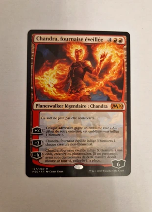 Carte Magic the gathering Chandra fournaise éveillée, brand: Magic: The Gathering, condition: Very good, €8.00, €9.10 includes Buyer Protection