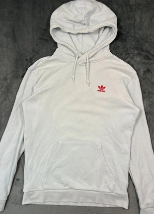 Sweat blanc Adidas logo rouge taille S, marke: adidas, zustand: Sehr gut, größe: S, 10,00 €, 11,20 € inklusive Vinted-Käuferschutz