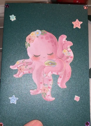 Carte 3D pieuvre, brand: Fait Main, condition: New without tags, €3.00, €3.85 includes Buyer Protection