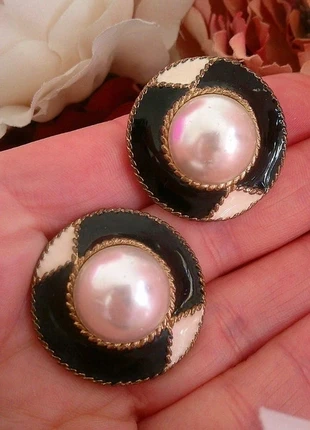 Boucles d oreilles a clips vintage, marke: Vintage Chic, zustand: Sehr gut, 6,00 €, 7,00 € beinhaltet Vinted-Käuferschutz Pro