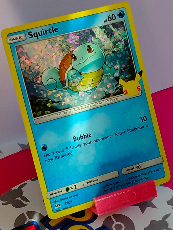 Karta Pokemon Squirtle holo McDonald's 1