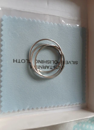 Silver fidget ring, brand: Amazon, condition: New without tags, size: 19.8 mm / T½, £15.00, £16.45 includes Buyer Protection