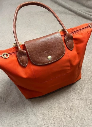 Sac Longchamp Pliage orange taille S, marque: Longchamp, état: Très bon état, 32,00 €, 34,30 € Protection acheteurs incluse