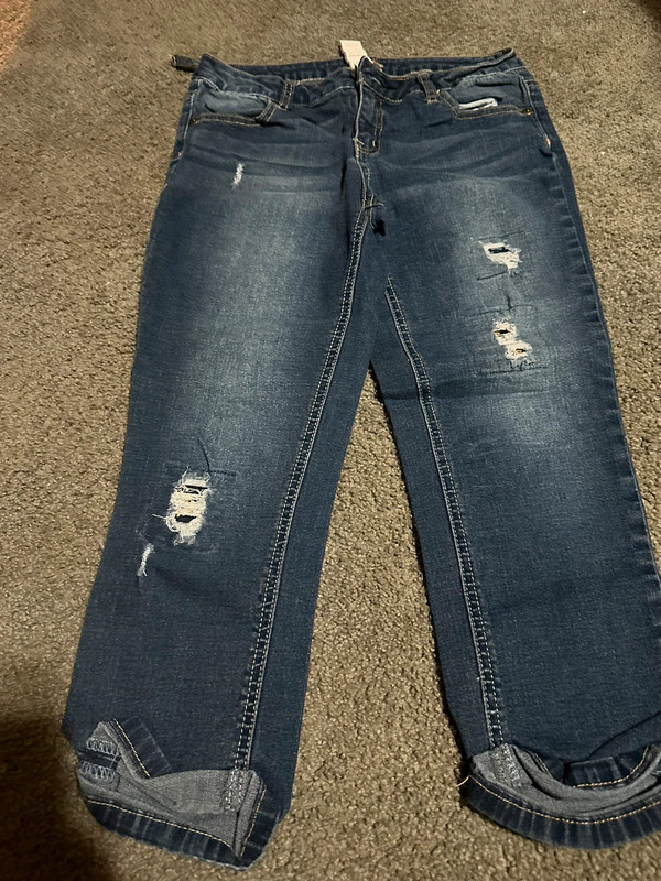 Girls size 12 Justice jeans 1