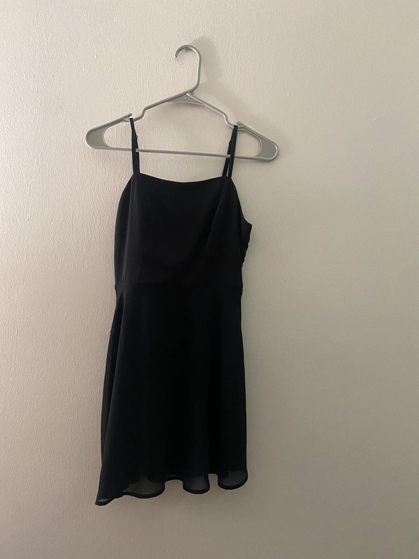 Cute Black Mini Dress 1