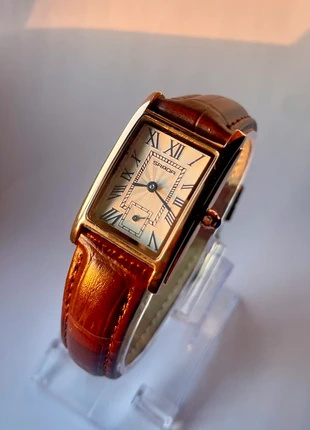 Montre Vintage Marron en Cuir, marca: Vintage Dressing, estado: Novo com etiquetas, tamanho: Tamanho único, €22.99, €24.84 inclui Proteção do Comprador