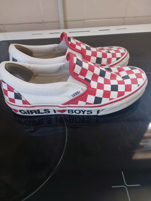 Girls vans size 2024 5.5