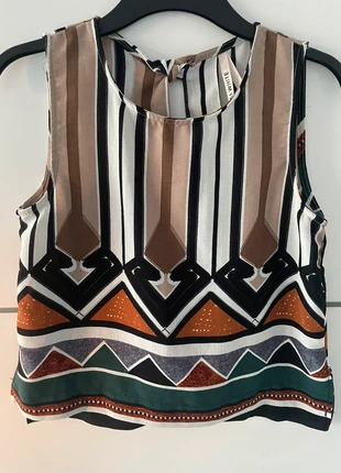 Zomerse top Elli White met strikdetaills op de rug, merk: Elli White, staat: Heel goed, maat: S / 36 / 8, € 9,00, € 10,15 inclusief Kopersbescherming