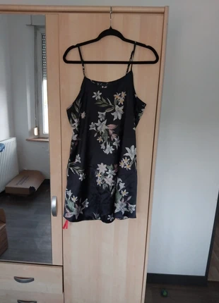 Chemise de nuit bleue à fleurs – Taille XL – Shein, brand: Shein, condition: Very good, size: XL / 42 / 14, €1.50, €2.28 includes Buyer Protection