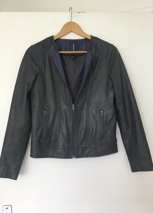 Blouson cuir gris Naf Naf 16 ans, marca: Naf Naf, estado: Bueno, tamaño: XXS / 32 / 4, 25,00 €, 26,95 € Protección al comprador incluida