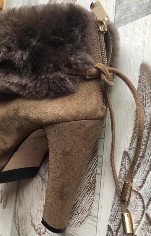 Max Mara Fur Ankle Boots Size Uk 7 Euro 40 Worn Once. - Vinted
