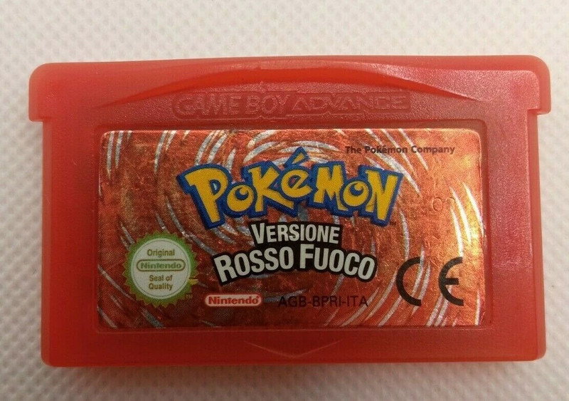 Pokèmon Rosso Game Boy Nintendo