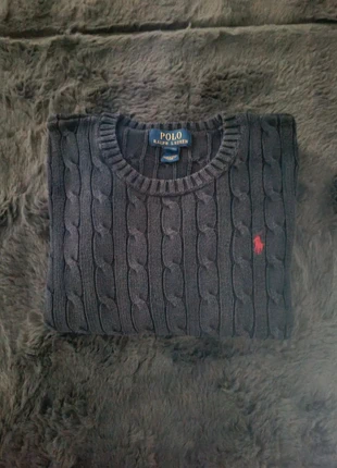 Pull torsadé Ralph Lauren bleu marine, 6-7 ans Enfant, marque: Ralph Lauren, état: Très bon état, taille: 7 ans / 122 cm, 25,00 €, 26,95 € Protection acheteurs (Pro) incluse