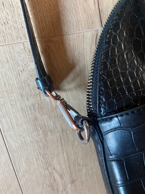 Sac croco noir sales zara