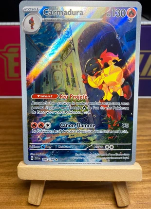 Carte Pokémon Carmadura 203/198 AR EV01 Écarlate & Violet FR, marque: Pokémon, état: Très bon état, 14,00 €, 15,40 € Protection acheteurs incluse