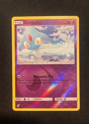 Créfadet reverse, marque: Pokémon, état: Très bon état, 1,00 €, 1,75 € Protection acheteurs incluse
